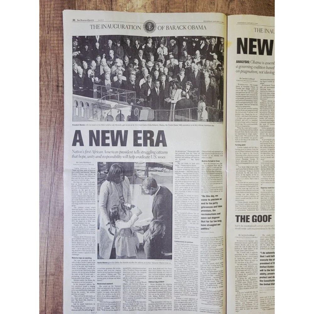 2009 Jan 21: President OBAMA Inauguration Day Special - NY Times New York
